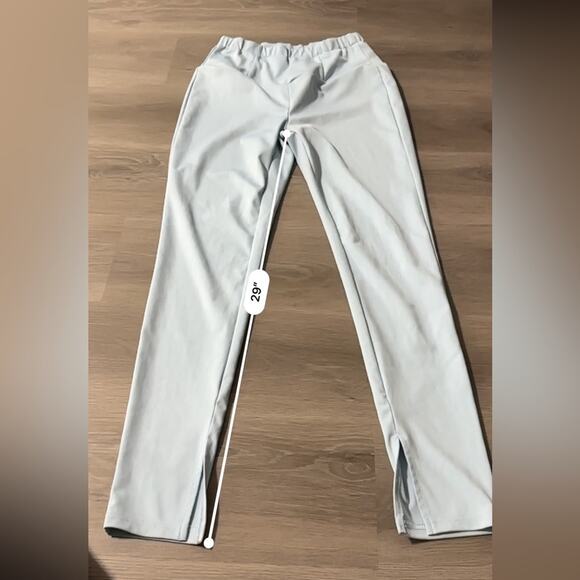 Shein Light Blue High Rise Full Length Leggings Size M - Picture 10 of 10